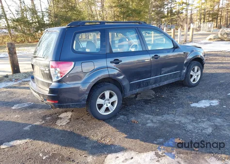 2013 Subaru Forester 2.5X from USA, damaged, VIN JF2SHABC6DH415038
